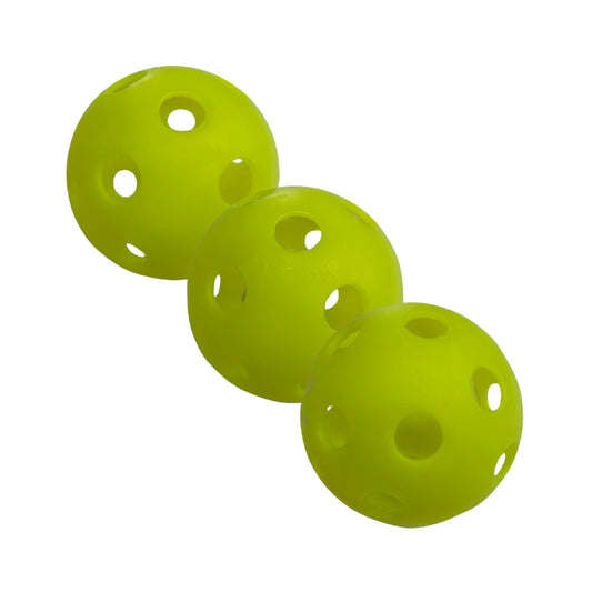 Easton 12" Plastic Neon Training Balls 3-Pack - Yellow