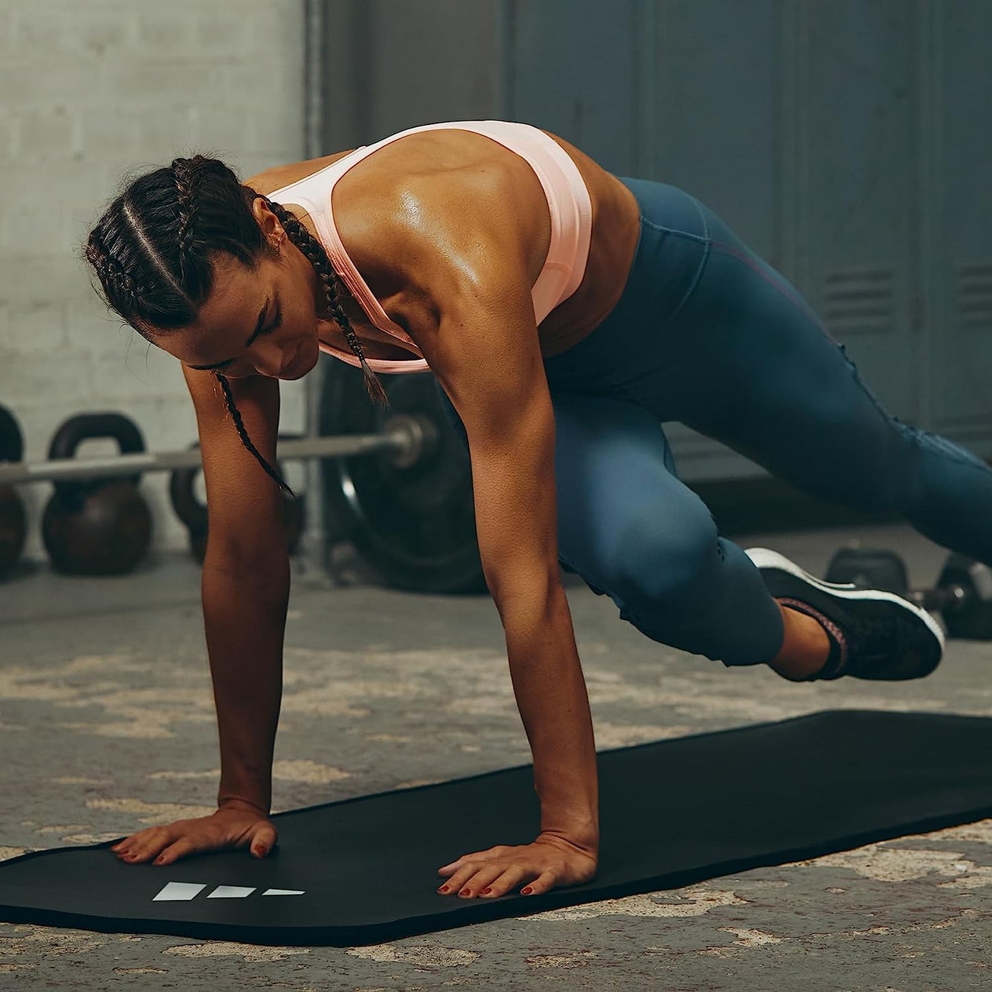 ADIDAS - TRAINING MATT - 10MM BLACK