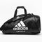 ADIDAS 2 IN ONE KARATE PU BAG M BLACK AND WHITE