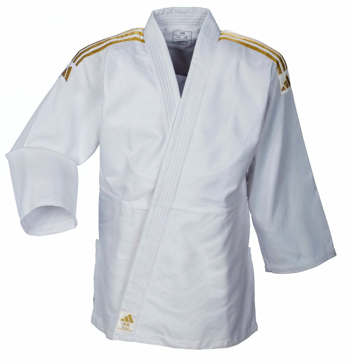 Judo Gi Adidas Club J350 White/ Gold