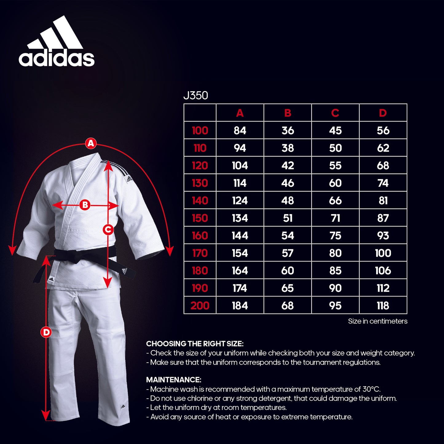 Adidas Judo J350 Initiation Uniform - Pink Stripes