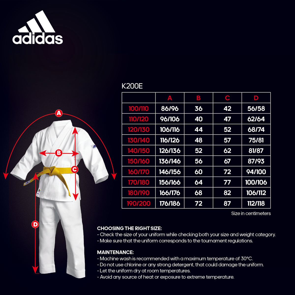 Adidas K200E Karate Uniform Evolution SNT Sports