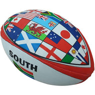 Snt World Cup Flag Rugby Ball- Size 5