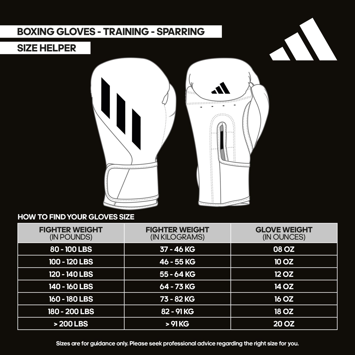 ADIDAS - Combat 50 TRAINING Boxing Gloves