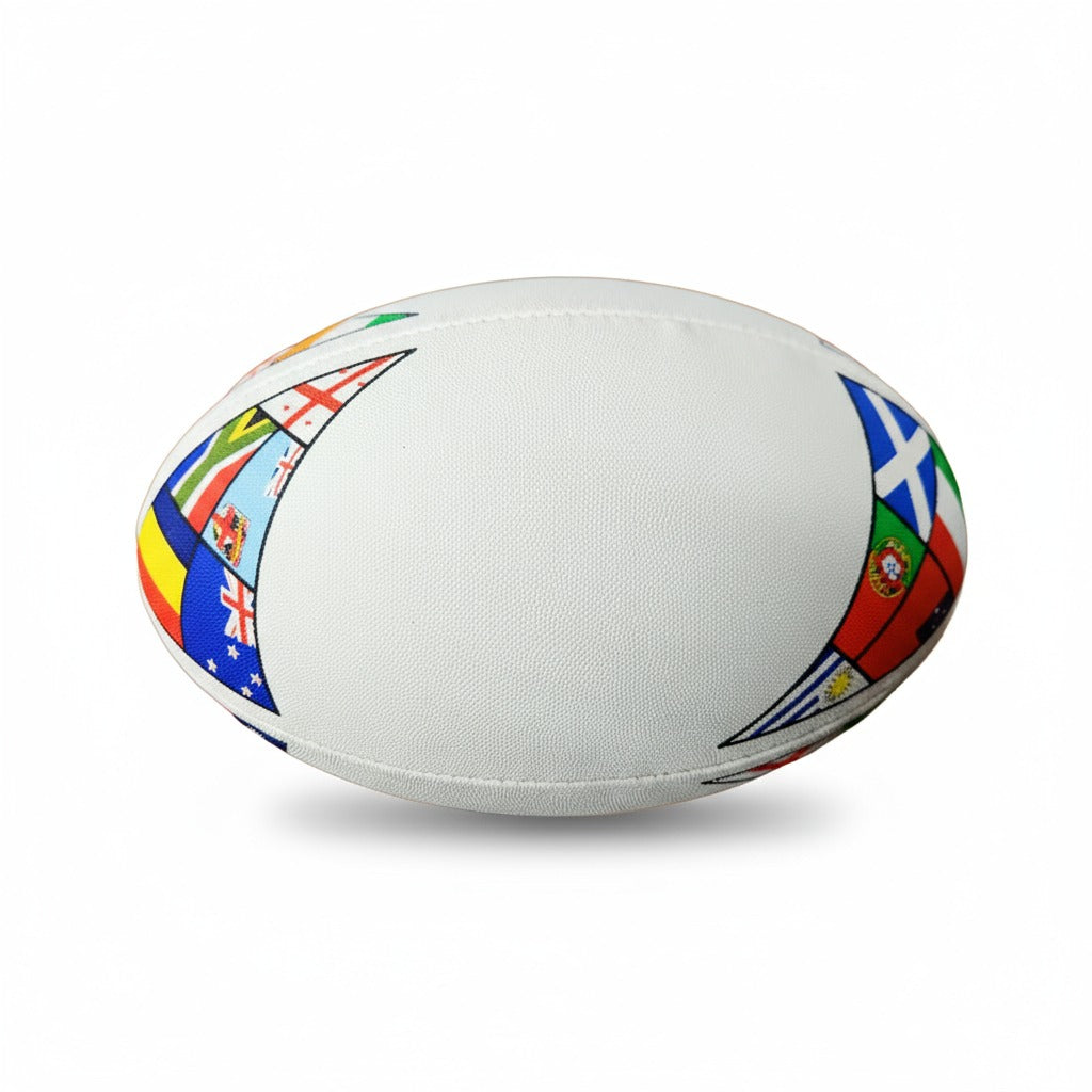 SNT WORLD CUP FLAG RUGBY BALL- SIZE 5