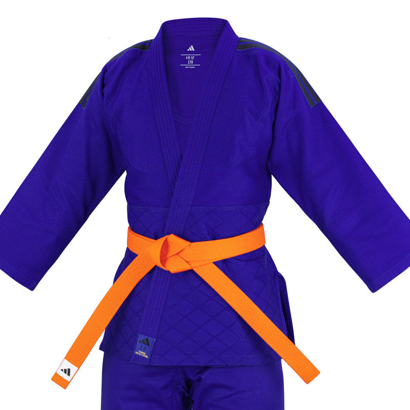 ADIDASJUDO J350 UNIFORM CLUB NO BELT  BLUE/BLACK