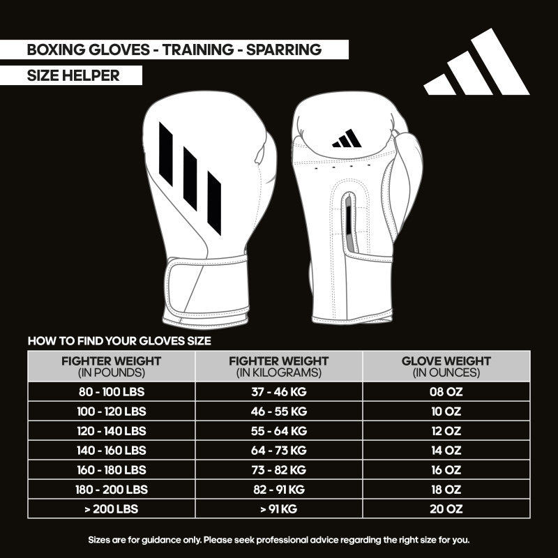 ADIDAS - "SILVA" - 50 TRAINING Boxing Gloves