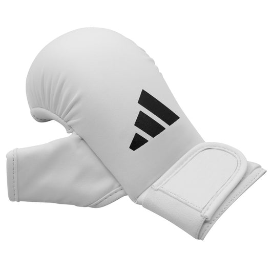 TRAINING KARATE WHITE MITT - THUMB