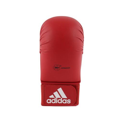 adidas Wkf Karate Mitt No Thumb - Red