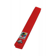 adidas "Wkf" Karate Belt - Red