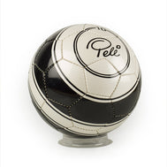 Pele Signature Stitched Circle Black/White Soccer Ball